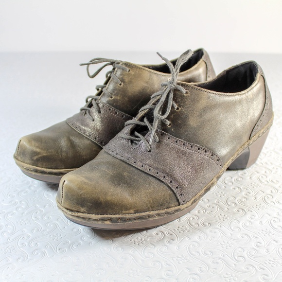 Naot Womens Besalu Lace-Up Heel shoe